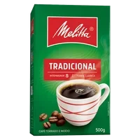 Café à Vácuo Torrado e Moído Tradicional MELITTA Caixa 500g
